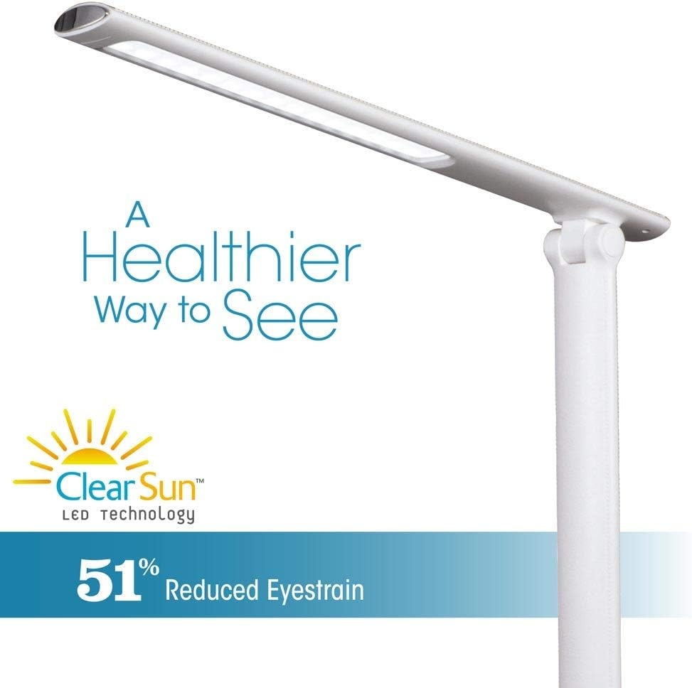 image:imageOttLite Emerge LED Desk Lamp with 21A USB Charging Port
