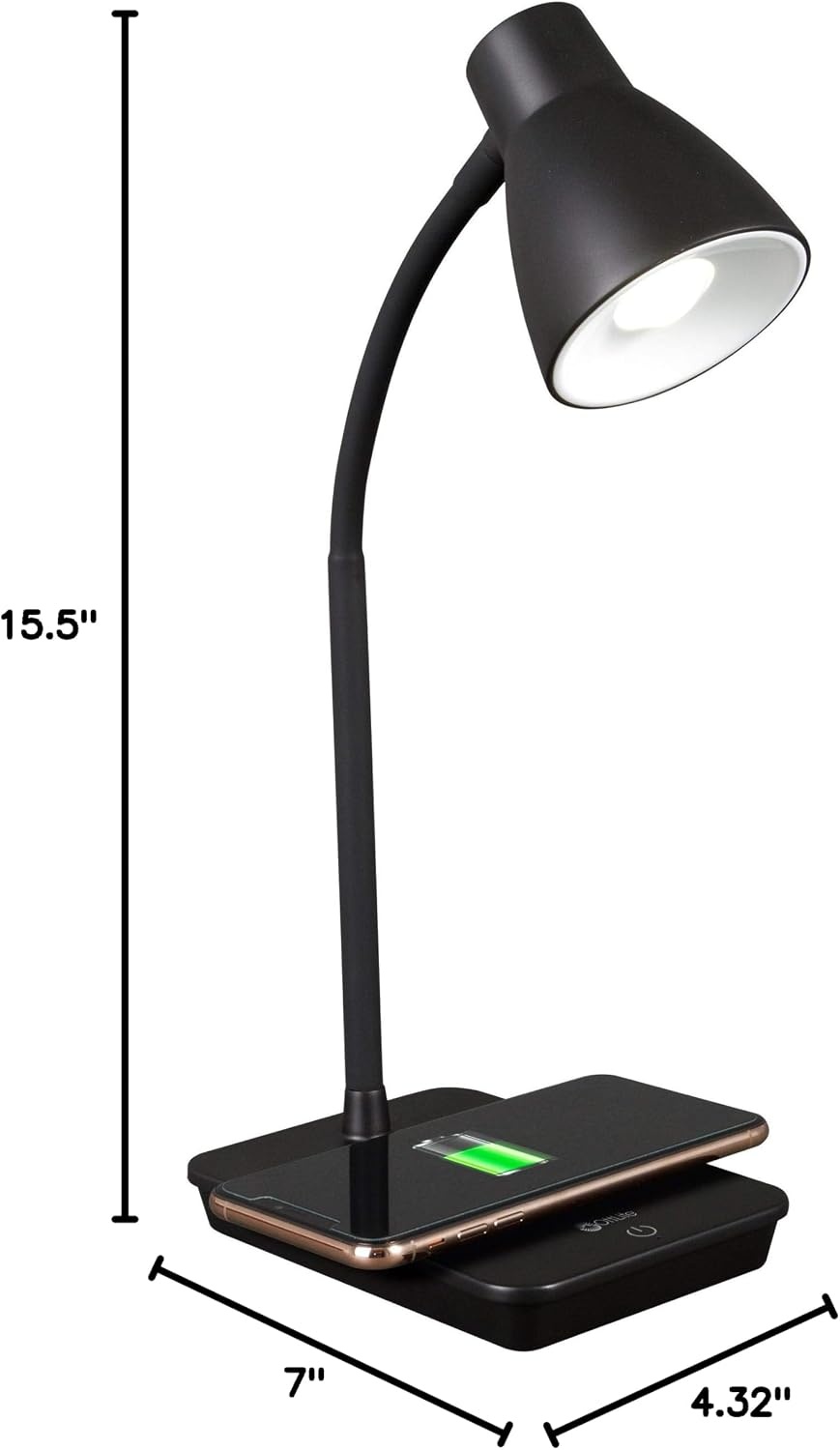 image:imageOttLite Infuse LED Desk Lamp with Wireless Charging