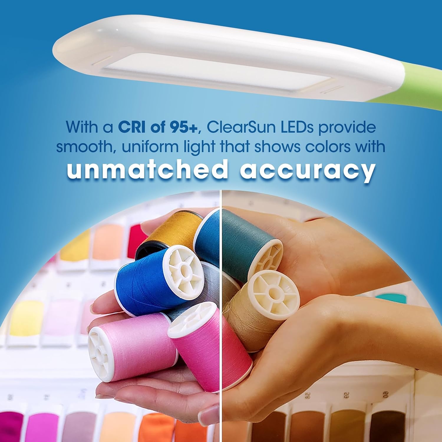 image:imageOttLite Organize LED Desk Lamp with USB Charging Port Adjustable Desk Light with StorageMulticolored
