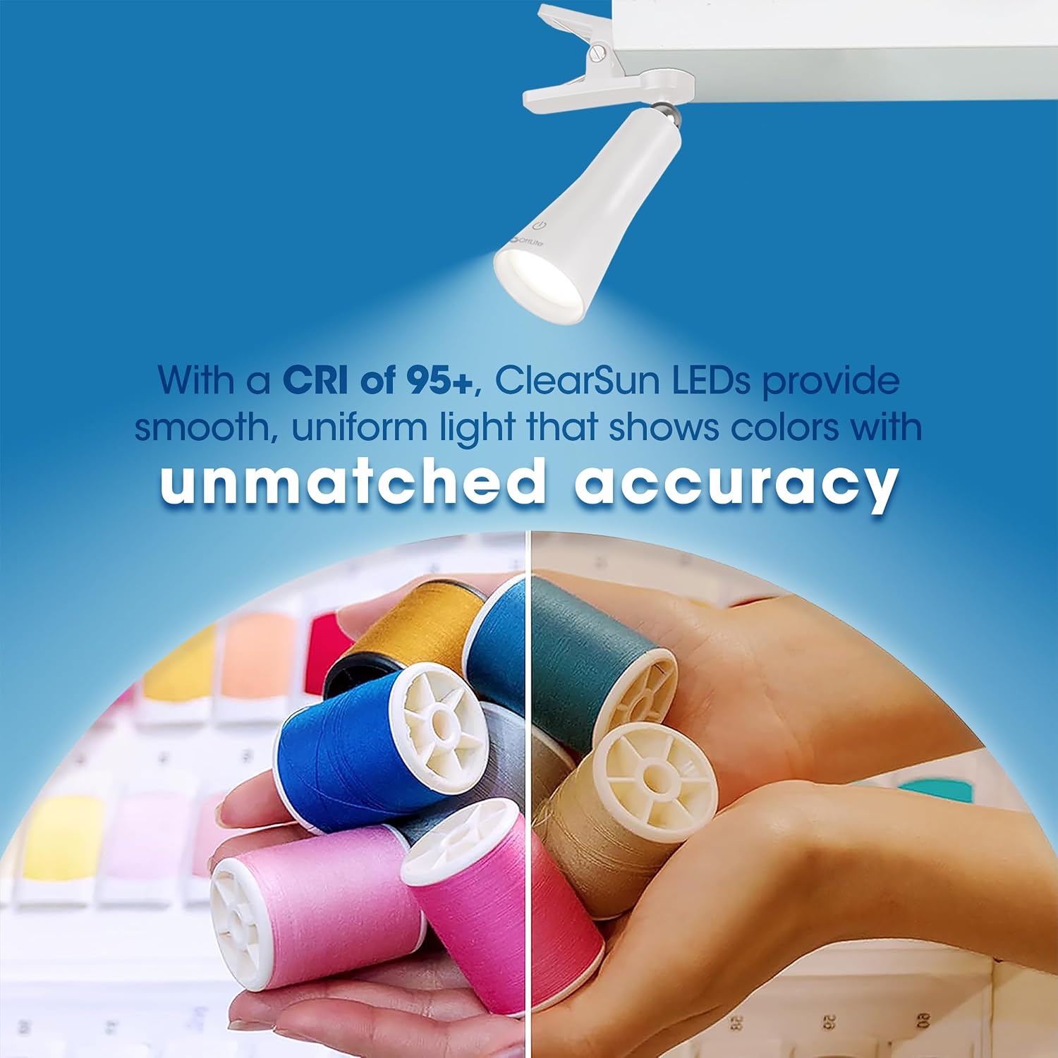 image:imageOttLite Switch 3in1 Rechargeable Task Lamp Clearsun White RetailWhite