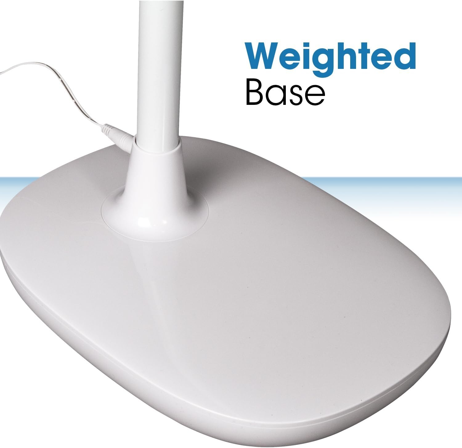image:imageOttLite WingShade LED Floor Lamp Clearsun White ShipperWhite