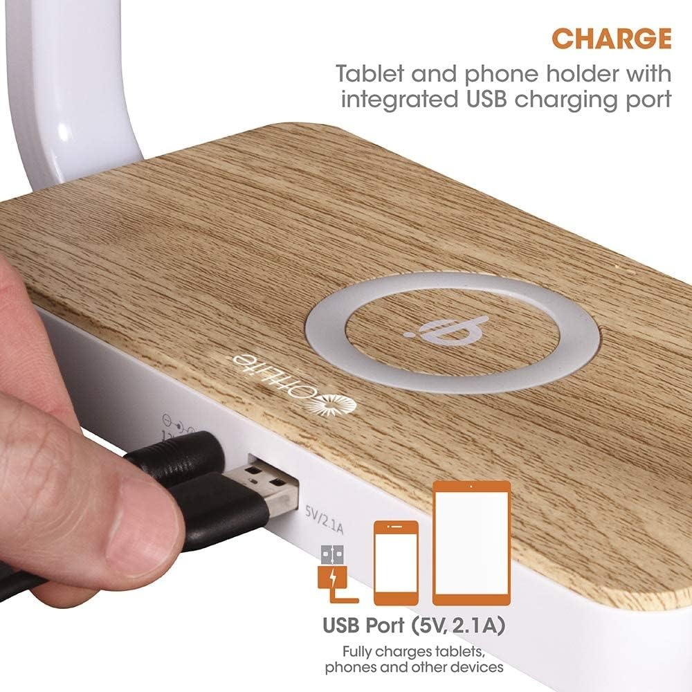 image:imageOttLite Wireless Charging Station and Night Light White