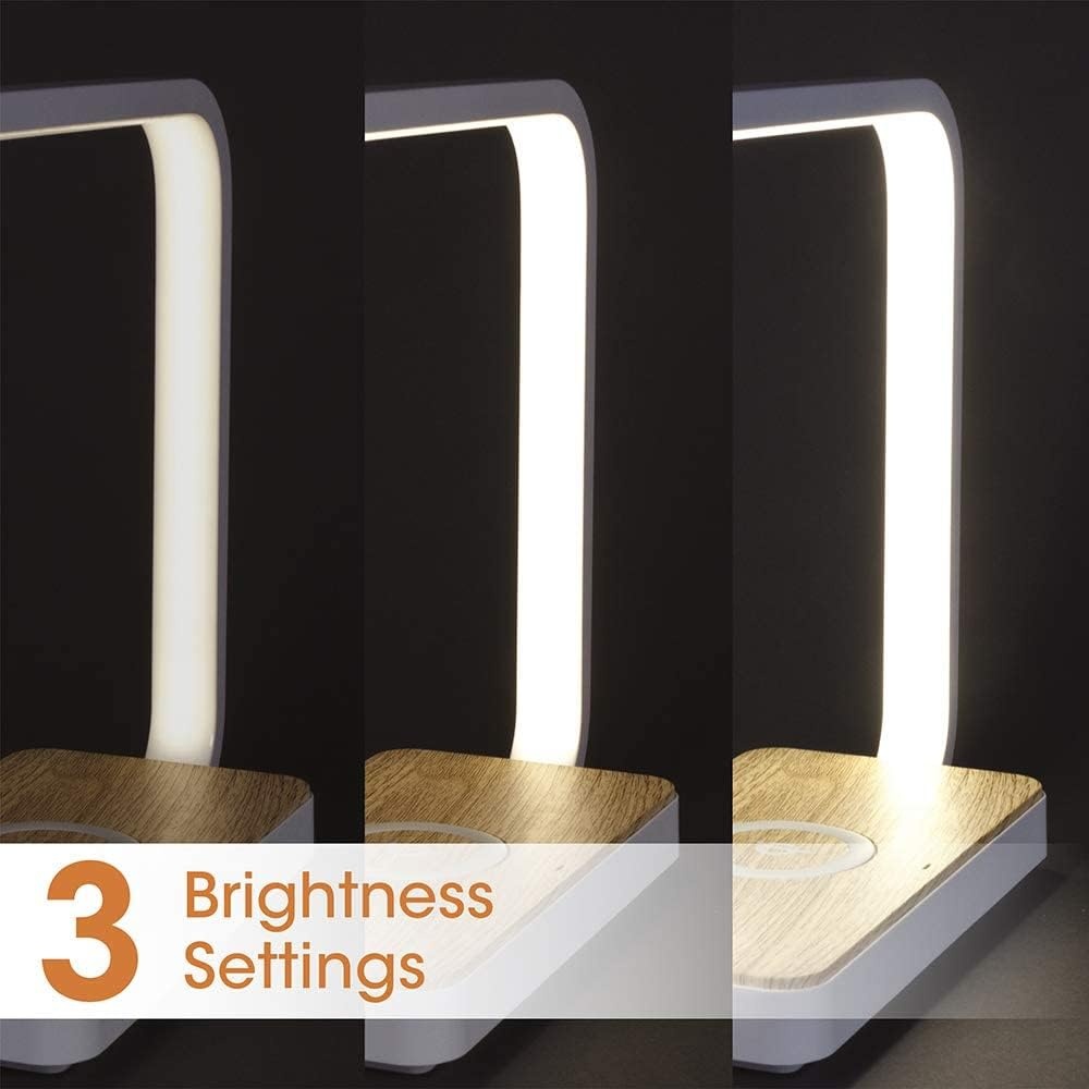 image:imageOttLite Wireless Charging Station and Night Light White
