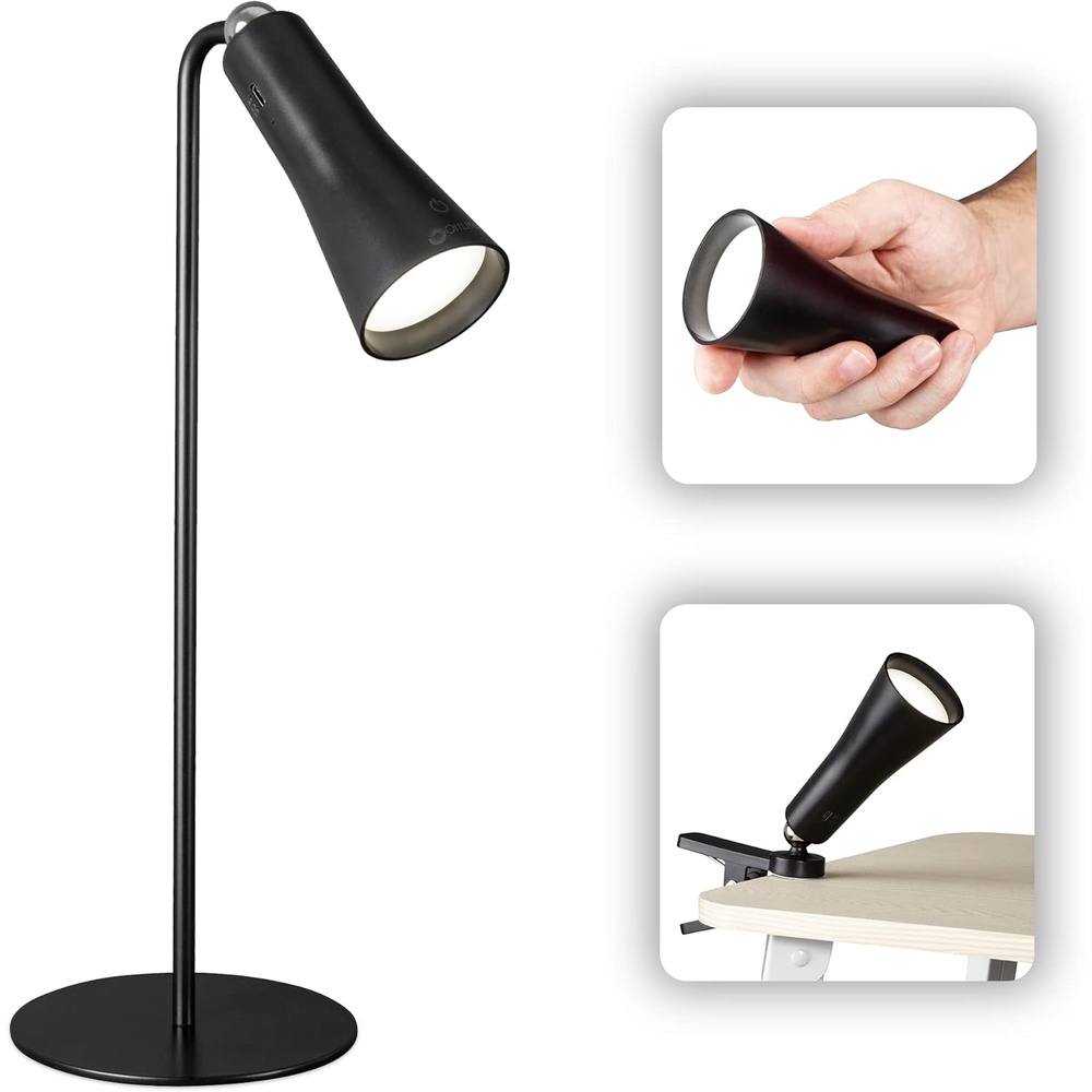 image:imageOttLite Switch 3in1 Rechargeable Task Lamp Clearsun White RetailBlack
