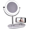 image:imageOttlite Wireless Charging LED Makeup Mirror  Illuminated Magnifying Light with USB Port