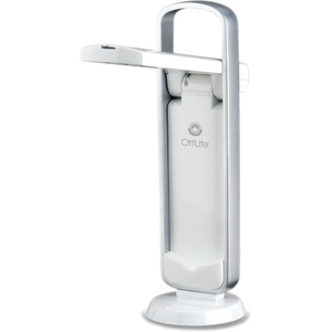 OttLite 290G59 Battery-Operated LED Mobile Task Lamp, Black(White)