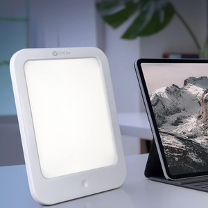 OttLite ClearSun LED Light Lamp – Natural Daylight LED Light, UV-Free, 3 Touch-Controlled Brightness Levels, Sleek Space-Saving Design