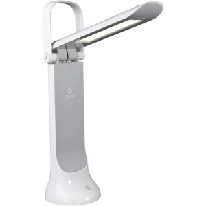 OttLite Folding Task Lamp, Black – Multi-Position Shade, Fold-Up Design, Portable Handle, Low Heat, Low Glare Illumination, Fits Desks & Workstations(LED White)