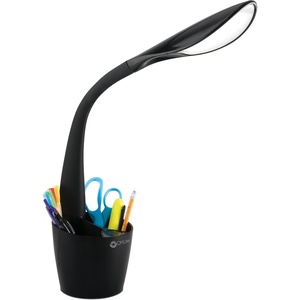 OttLite LED Desk Space Organizer Lamp – 4 Brightness Levels, Additional Storage, Great for Workstation, Offices, Dorms