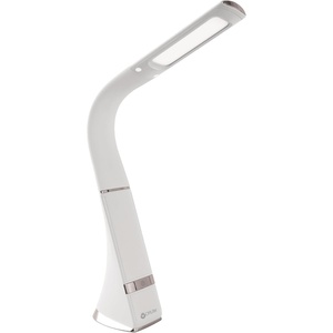 OttLite Recharge LED Desk Lamp with ClearSun LED Technology – Portable, Dimmable & Flexible Gooseneck – Travel-Friendly Task Lamp with Rechargeable Battery – for Home, Reading, Office & College Dorms(White)