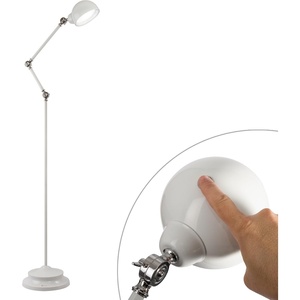 OttLite Revive LED Floor Lamp with ClearSun LED Technology – Touch-Sensitive Control, 3 Brightness Mode, Reduces Eyestrain – Great for Office, Home, Dorm, Bedroom, College, Living Room