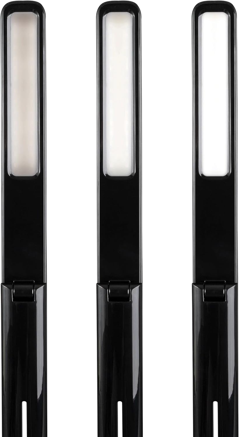 image:imageOttLite 13W Slimline Desk Lamp Home Office Bedroom or Reading WhiteBlack LED