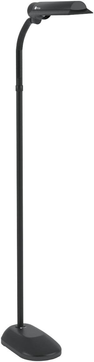 image:imageOttLite 18W WingShade Adjustable Floor Lamp for Crafts Tasks Office Living Room Sewings and ArtsBlack