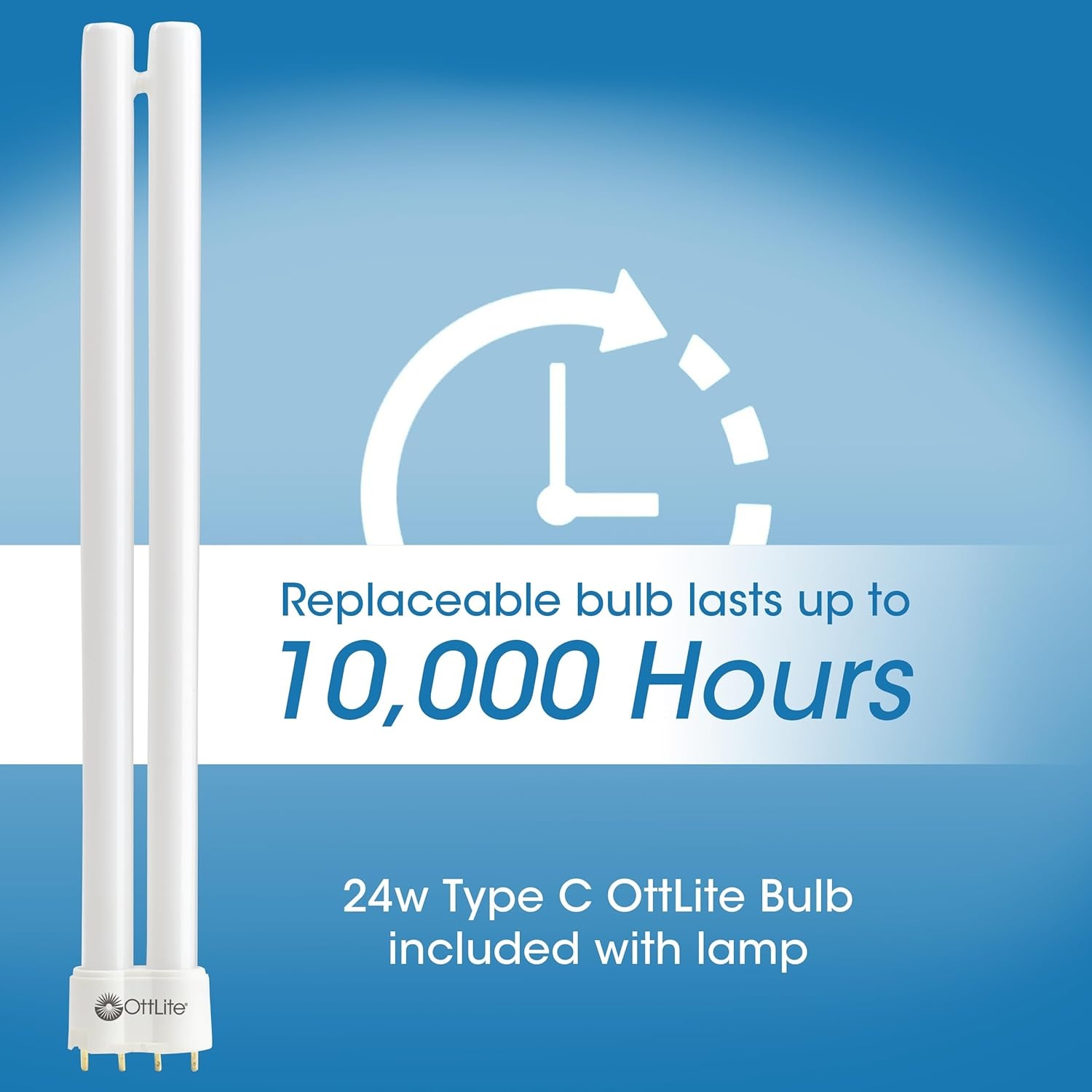 image:imageOttLite 24 Watt Floor Lamp with Flexible Neck